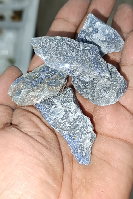 Mavi Aventurin Taşı İşlenmemiş Doğaltaş Kütle 1 Adet