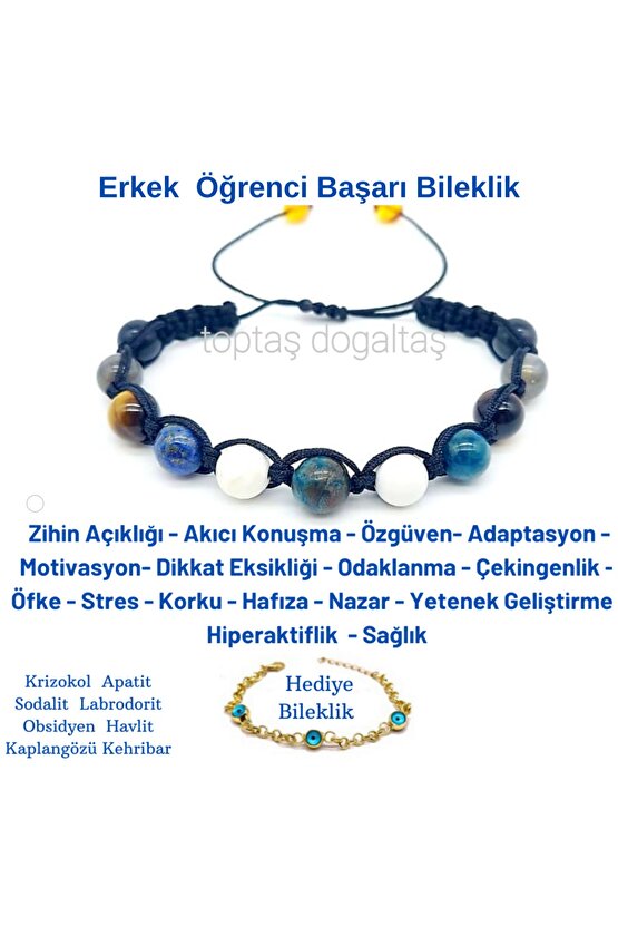 Erkek Öğrenci Başarı Bilekliği