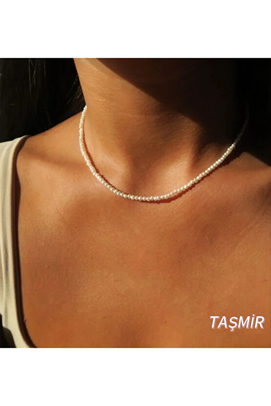 Gerçek Doğal Kum İnci Kolye