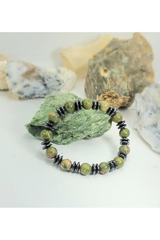 Unakit Doğal Taş Bileklik