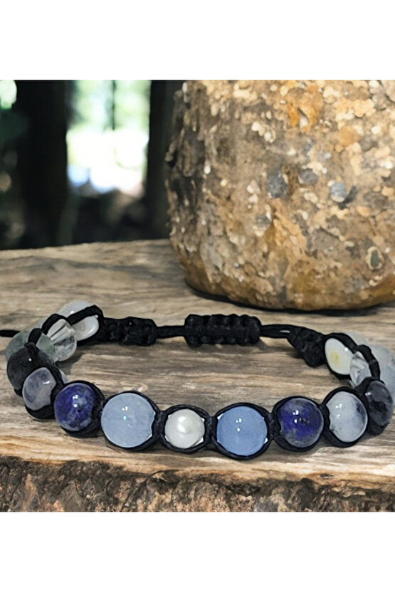 Doğaltaş Örgü Bileklik Vertigo