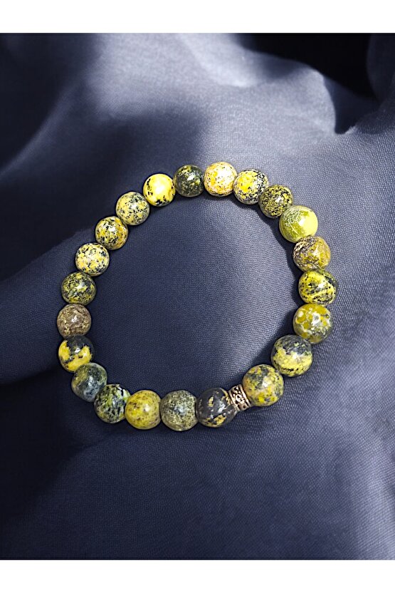 Doğal Taş Zebercet Taşı Bileklik