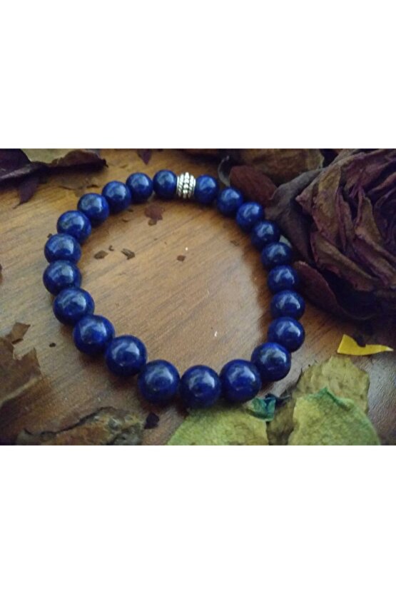 Lapis Lazuli Taşı Doğaltaş Unisex Bileklik BLK20-1001-01