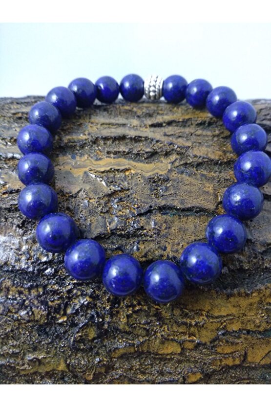 Lapis Lazuli Taşı Doğaltaş Unisex Bileklik BLK20-1001-01