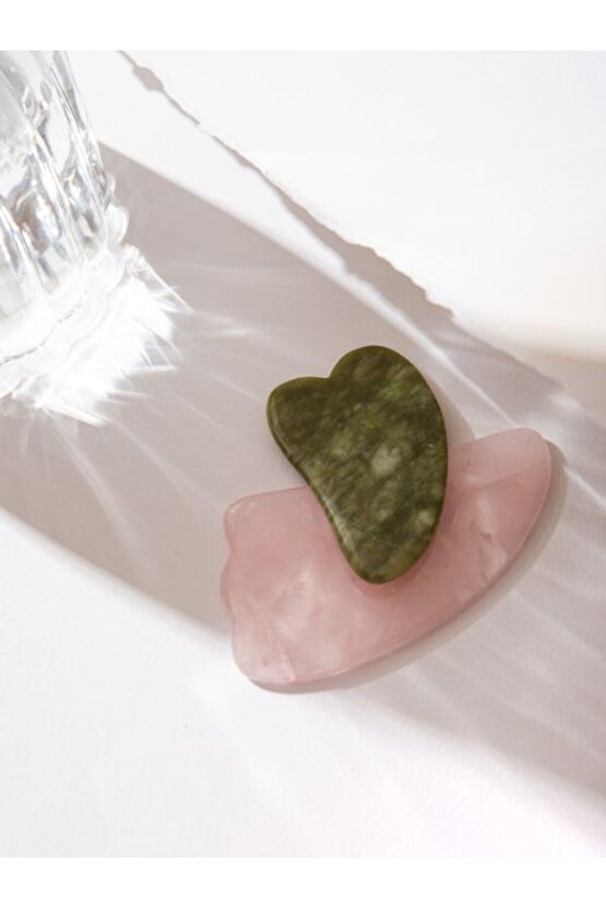 Yeşim Gua Sha Yüz Masaj Aleti