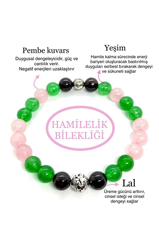 Doğaltaş Hamilelik Bilekliği