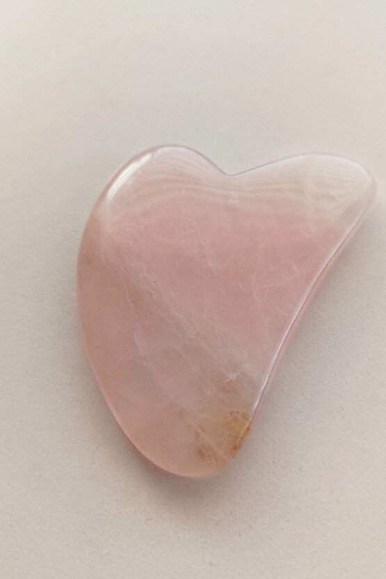 Pembe Kuvars Gua Sha