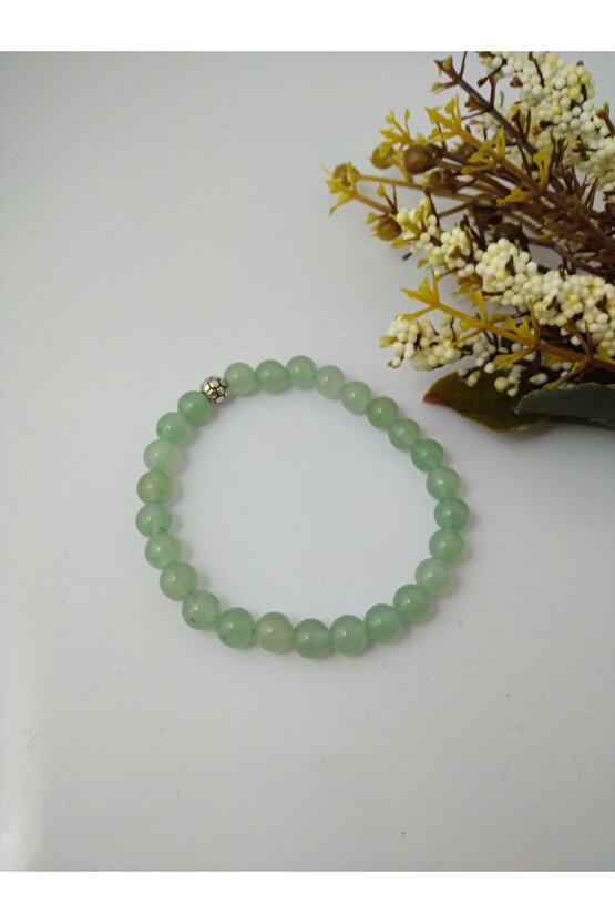 Aventurin Taşı Bileklik  Doğaltaş Unisex Bileklik