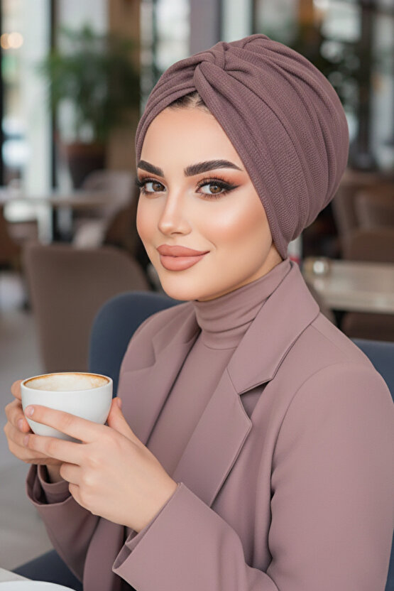 Vizon Burgulu Hazır Düğüm Bone