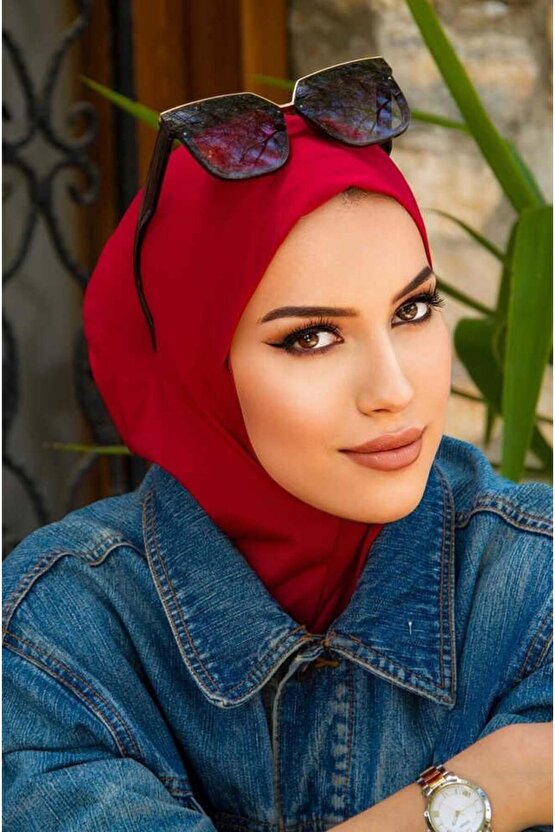 Bordo Yüzücü Bonesi - Sporcu Bonesi