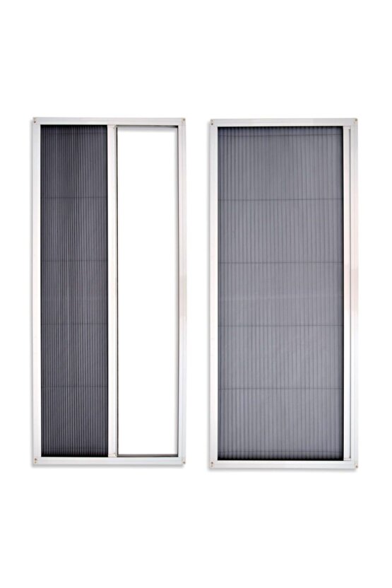 Pencere Plise Sineklik Beyaz Renk En 0-70 Boy 0-130