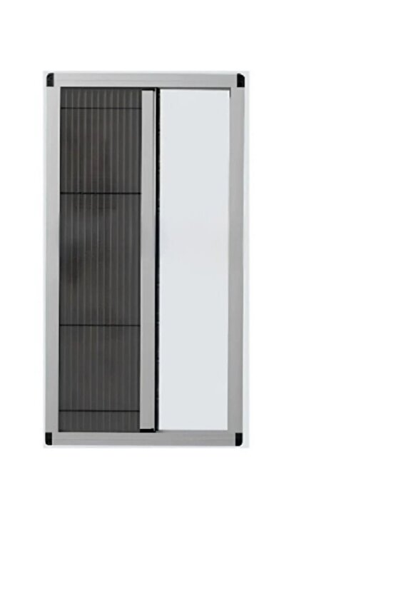 Akordiyon Sürgülü Plise Sineklik (0-70X140) (BEYAZ,ANTRASİT GRİ,KAHVERENGİ)