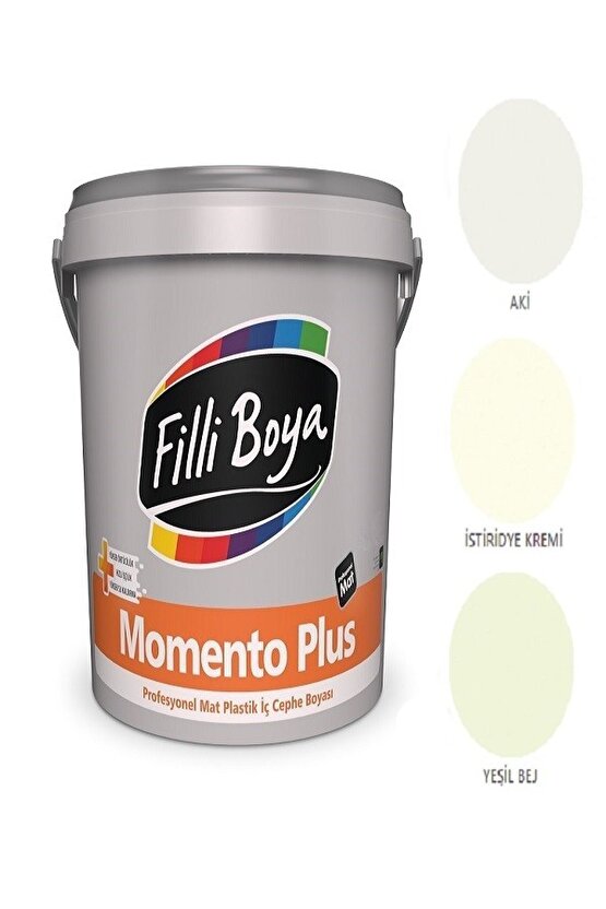 Momento Plus Profesyonel Mat Plastik Iç Cephe Boyası 7.5lt (istiridye Kremi)