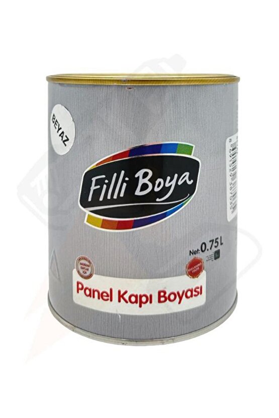 PANEL KAPI BOYASI FİLLİ BOYA 0,75 LT BEYAZ