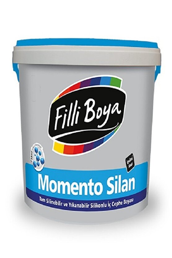 Momento Silan Tam Yıkanabilir Silinebilir Silikonlu Ipeksi Mat Boya 7,5lt