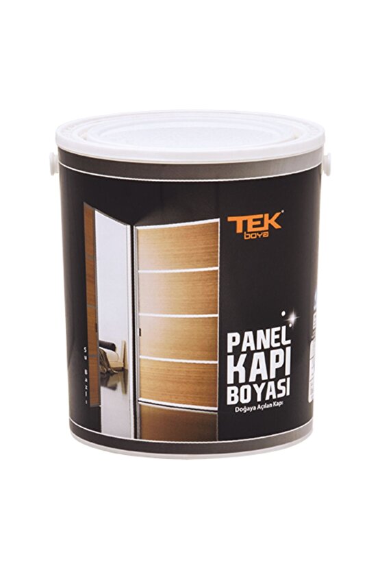 Tek Su Bazlı Panel Kapı Boyası Beyaz 2,5lt