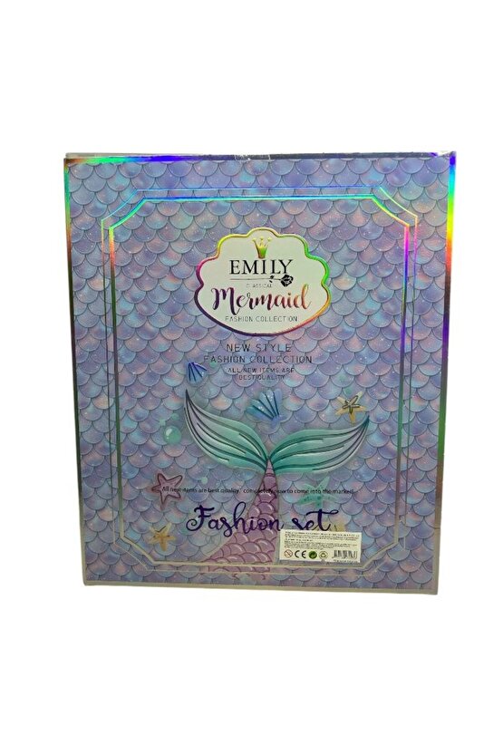 30 cm Eklemli  Emılıy Deniz Kızı Bebek 2236