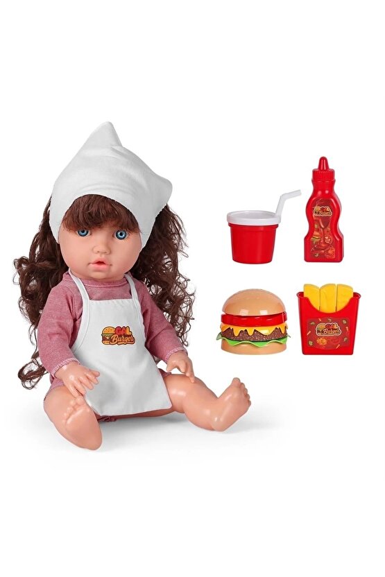 Senoş Burger Yiyor - Türkçe Konuşan Senoş Et Bebek - Konuşan Bebek - Senoş Bebek - Burger Et Bebek -