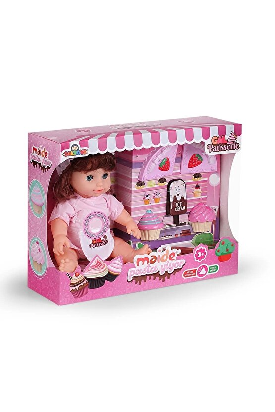 Maide Pasta Yiyor - Türkçe Konuşan Maide Et Bebek - Konuşan Bebek - Maide Bebek - Maide Pasta Bebek