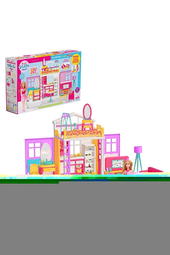 Lindanın Villa Evi - Villa Oyuncak - Lindanın Villa Seti - Barbie Villa Evi Seti