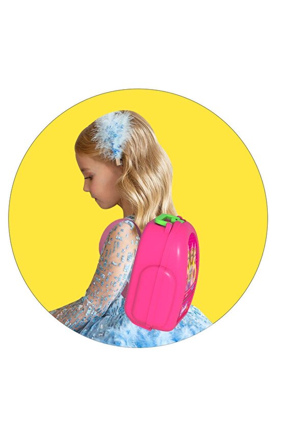 Lindanın Güzellik Seti Sırt Çantası - Güzellik Setleri - Kuaför Oyuncak Seti - Makyaj Masası