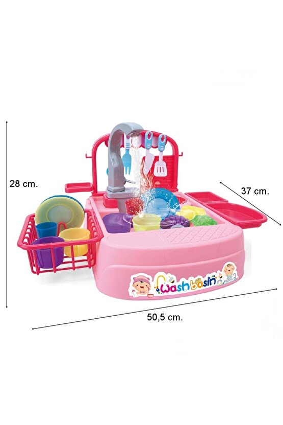 Modern Çeşmeli Lavabo Oyun Seti