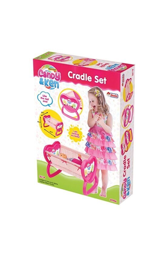 Candy & Ken Beşik - Ev Eşyaları Seti - Ev Oyuncakları Seti