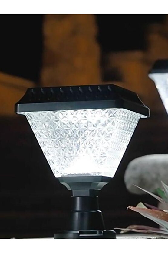 Kablosuz, Güneş Enerjisi İle Çalışır Set Üstü Bahçe Aydınlatma Armatürü, Solar Set Üstü Bahçe Apliği