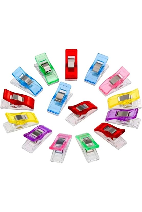 Küçük Boy Kumaş Mandalı 10 Adet