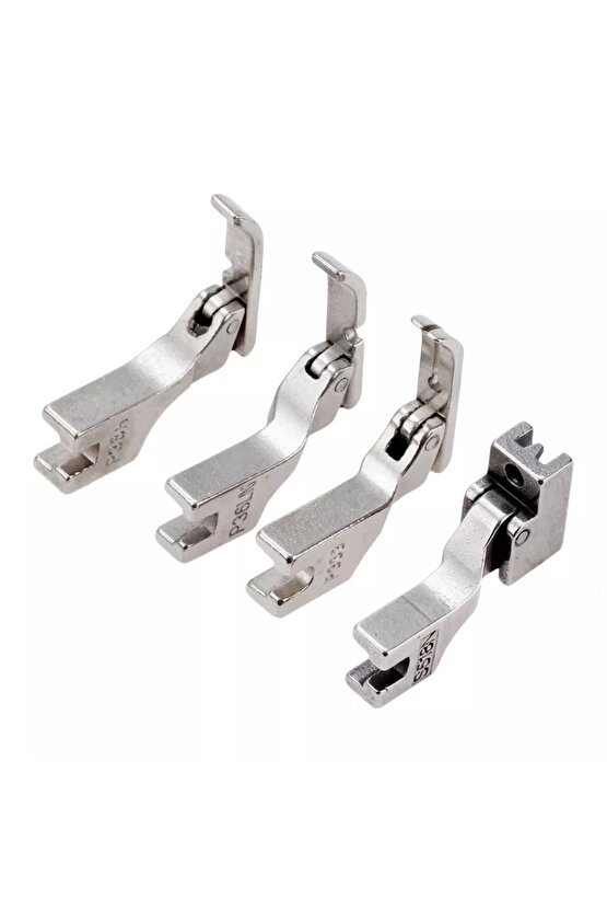 Sanayi Düz Makina Fermuar Ayak Seti 4 Adet Bir Arada Takım Olarak Gönderilecektir