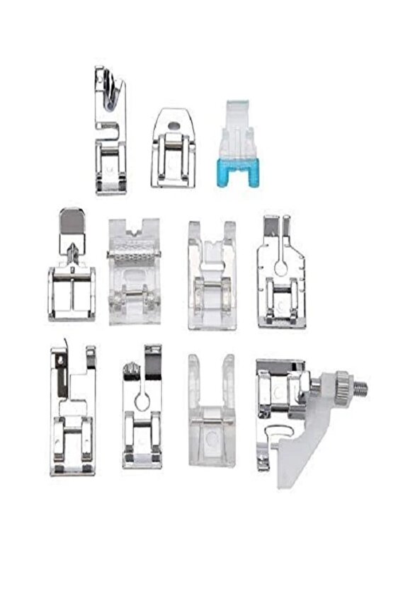 Sınger Beko Zetina Janome Brother Homemax Sınbo 11 Parça Ev Tipi Aile Dikiş Makinesi  Uyumlu Seti