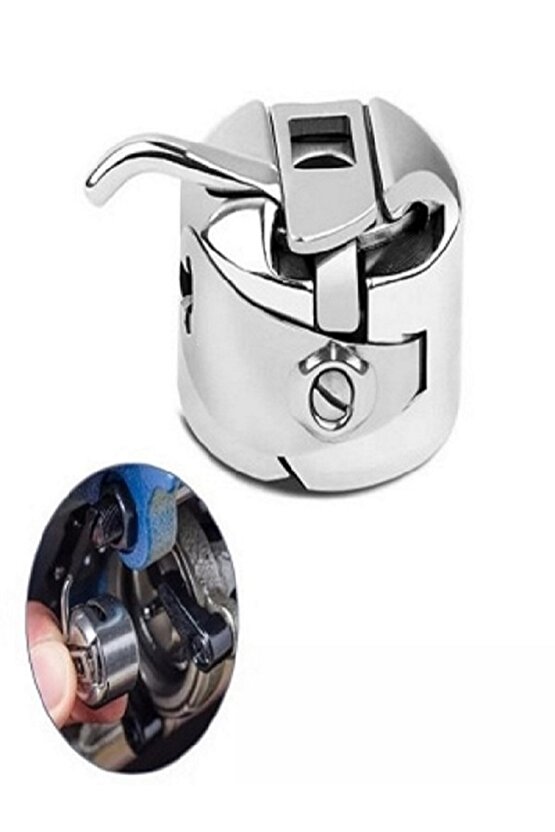 Dikiş Seti 1 Mekik -5 Adet Masura - 10 Adet Iğne 12 No  Sınger Beko Zetina Janome Makinesi Uyumlu