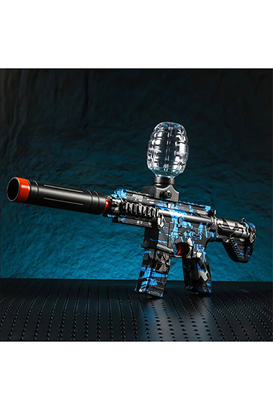 Jel Boncuk Atan Oyuncak Tüfek Su Jeli Topu Atıcı Tüfek Tabanca Buharlı ve Ateş Efektli