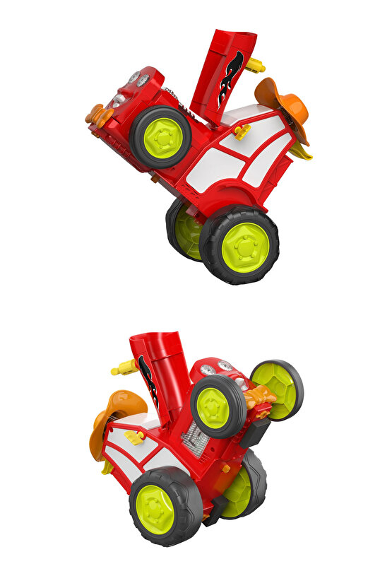 Oyuncak Şarjlı Sesli ve Işıklı Uzaktan Kumandalı Dans Eden Çılgın Traktör Araba