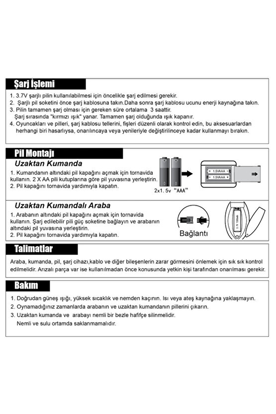 Oyuncak Bilekten Kontrollü Şarjlı 2.4G Işıklı Ve Müzikli Bileklik Kumandalı Akrobat Araba