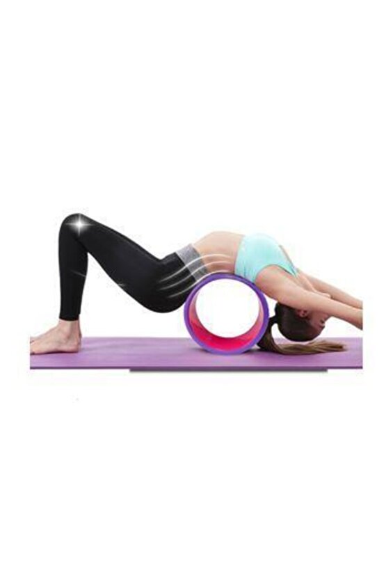 Pilates Ve Yoga Wheel Balance ( Mor - Pembe )