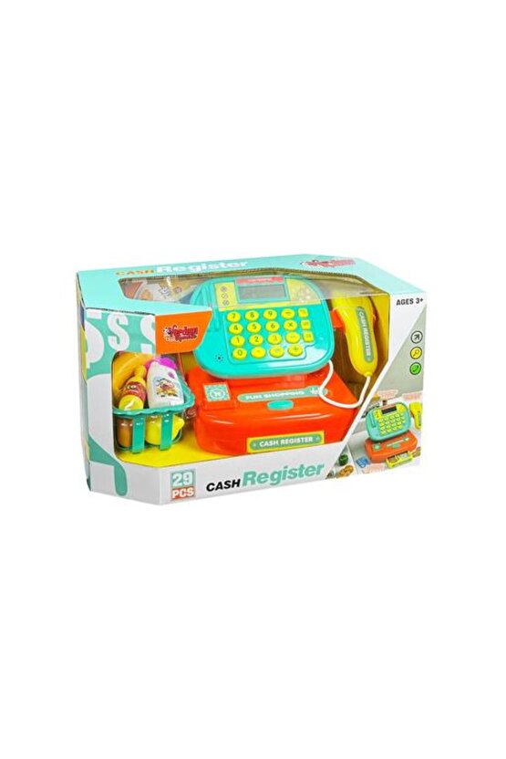 Vardem Aksesuarlı Işıklı, Hesap Makinalı Yazarkasa 29 Parça