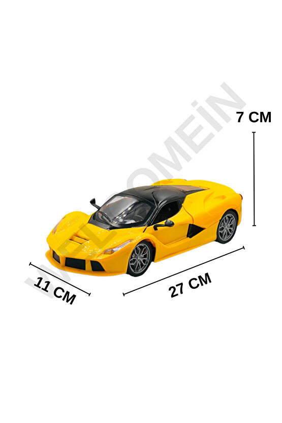Oyuncak Kapıları Ve Bagajı Açılan Uzaktan Kumandalı Drift Arabası Süper Hızlı 1:16 Işıklı Spor Araba