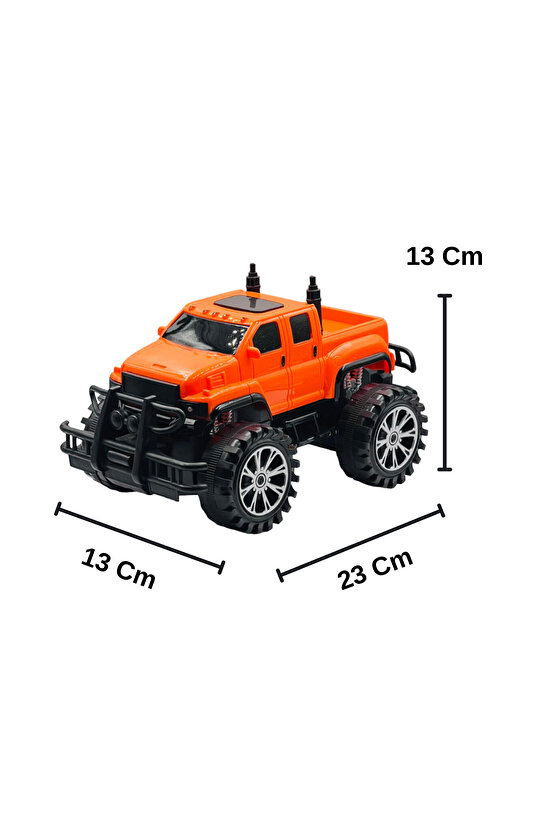 Oyuncak 1:18 Uzaktan Kumandalı Şarjlı Super Suvs Rock Crawler Işıklı Araba