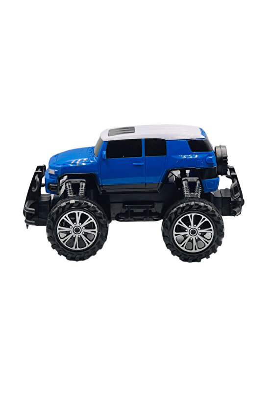 Oyuncak 1:18 Uzaktan Kumandalı Şarjlı Super Suvs Rock Crawler Işıklı Araba