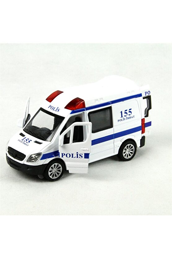 Çekbırak Işıklı Sesli 1:32 Ambulans Cp-64465-amblns