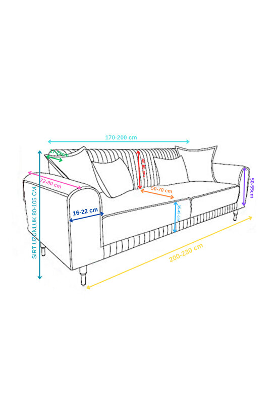 332 Mikro Giydirme Koltuk Örtüsü(PUDRA)