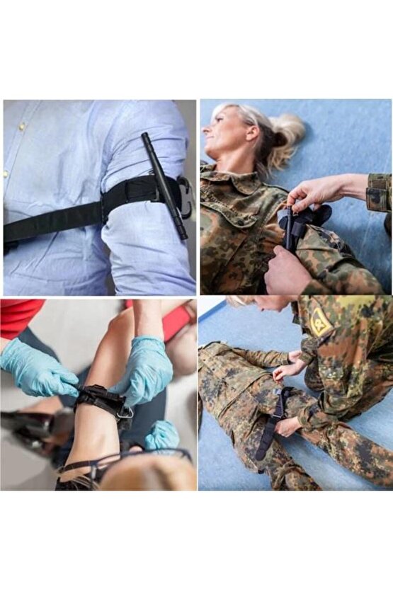 Hemostatik Tıbbi Taktik Turnike Hızlı Uygulama Acil Durum Ilk Yardım Kiti