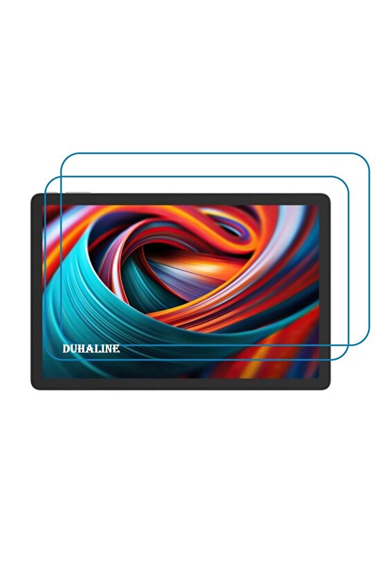 2 ADET Casper VIA S50 11 Uyumlu Tablet İçin Tam Uyumlu Ekran Koruyucu Cam Nano HD Esnek Kırılmaz