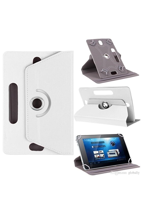 Lenovo Tab M10 (3 NESİL TB328 Standlı Tablet Kılıfı+Nano Kırılmaz Ekran Koruyucu+Dokunmatik Kalem