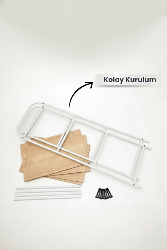 Çok Amaçlı 4 Katlı Raf Ofis Dosya Rafı Kitaplık Dekoratif 4 bölmeli Raf Mutfak Düzenleyici Rafı