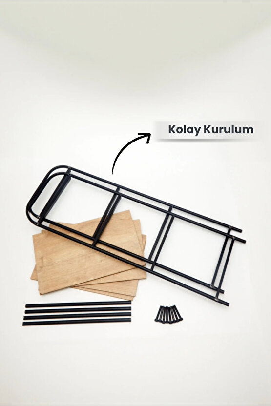 Çok Amaçlı 4 Katlı Raf Ofis Dosya Rafı Kitaplık Dekoratif 4 bölmeli Raf Mutfak Düzenleyici Rafı