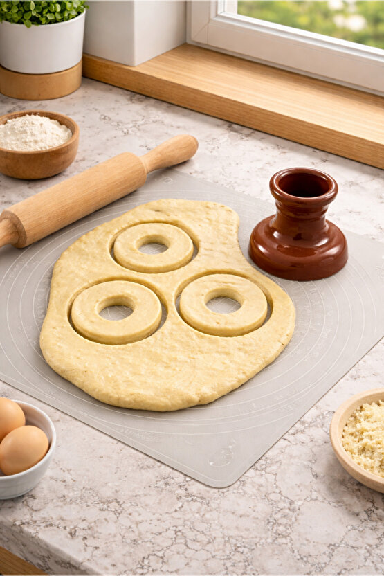 Donut Kek Kalıbı - Hamur Kesici ve Şekillendirici