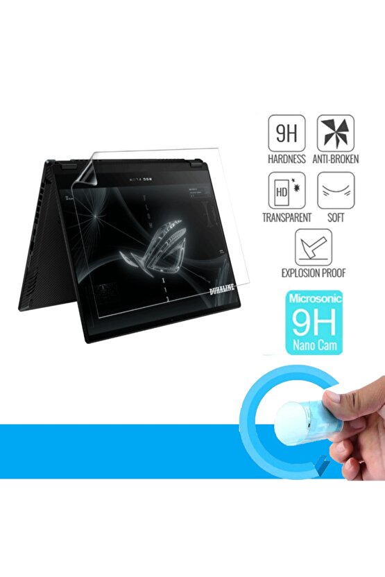 Asus Rog Flow X13 Gv301rc-lj078 13.4 Inç Ultra Hd Darbe Emici 9h Nano Glass Ekran Koruyucu