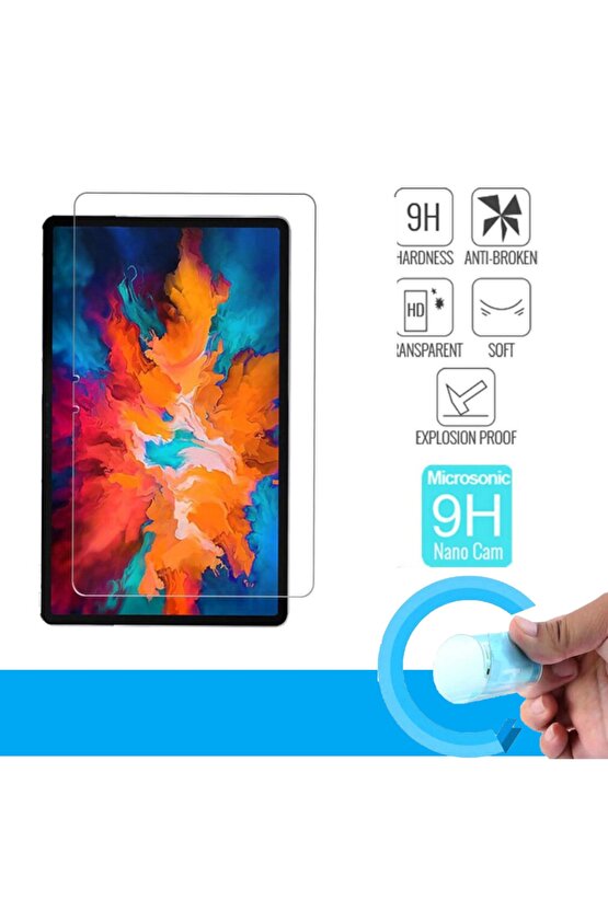 Lenovo Tab P11 Tb-j606f 11 Ultra Hd Darbe Emici 9h Nano Glass Ekran Koruyucu Cam